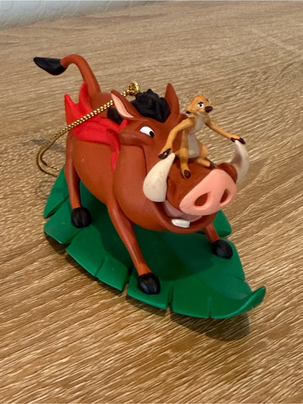 Disney Grolier Presidents Edition Lion King Pumbaa Timon Ornament